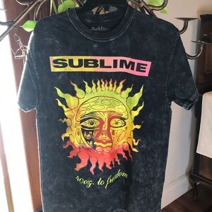 Sublime Graphic Band Tee Sz Med